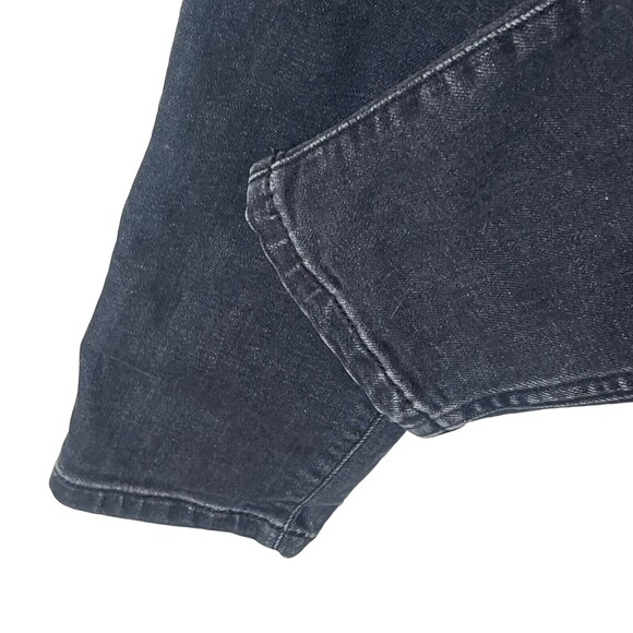 THE GREAT. Super High Rise Skinny Jeans Women’s Size 25 Washed Black Stretch - Picture 9 of 12